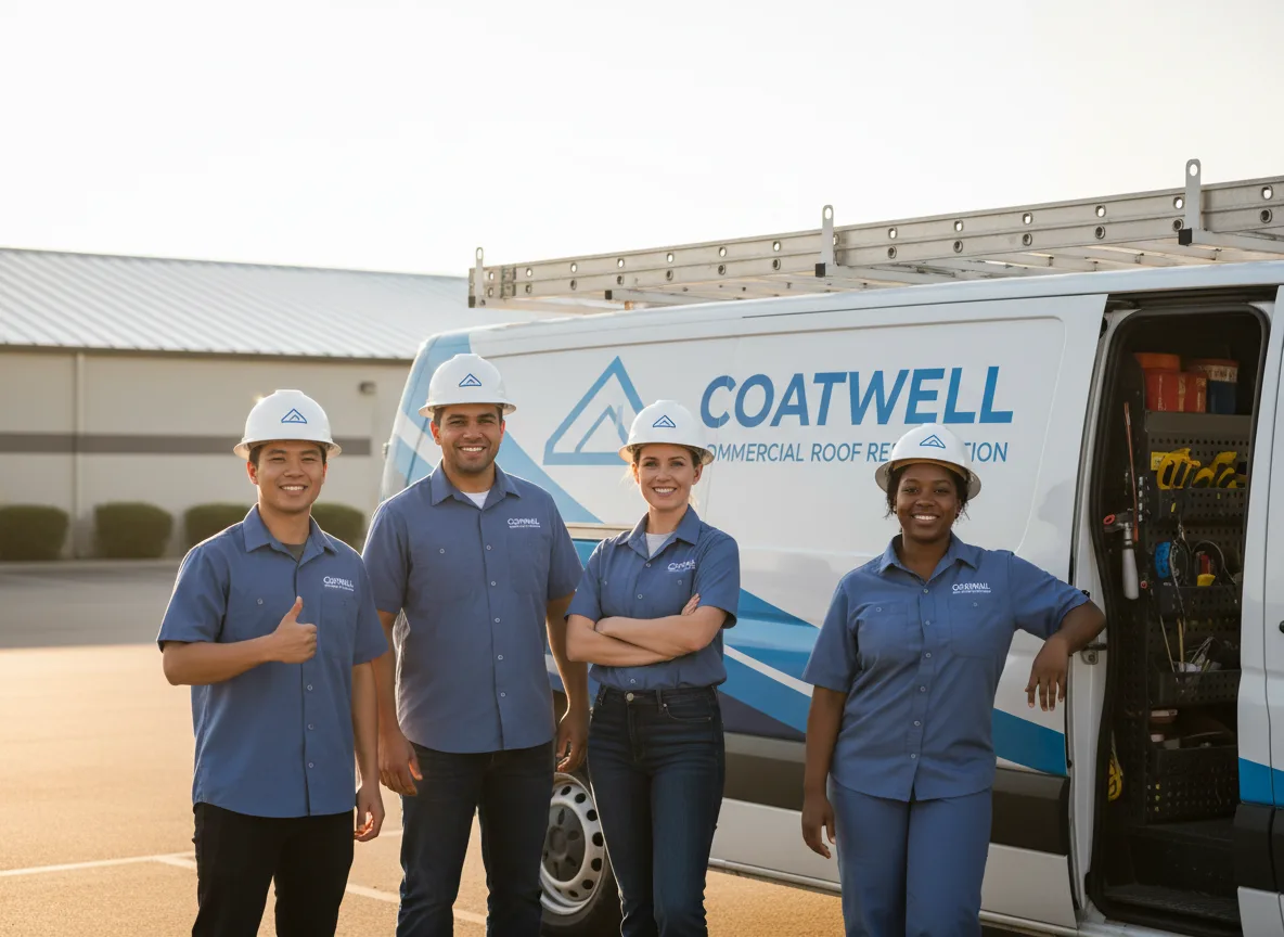 Commercial roof coating company in Constantia, NY